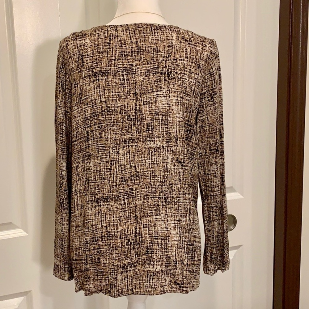 J. JILL V- NECK BLOUSE - Picture 8 of 15
